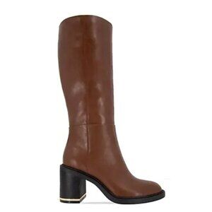 BCBGeneration | Sugar Almond Banta; Women's Knee-High Leather Boots Size: 9